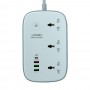 Мережевий Подовжувач LDNIO SCW3451 3 ports / PD / 3USB / 1 QC 3.0 1 / Type-C / WiFii