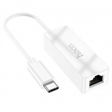 Перехідник Hoco UA22 Type C to Ethernet adapter (100 Mbps)