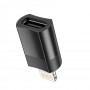 Перехідник Hoco UA17 iP Male to Type-C female USB2.0 adapter