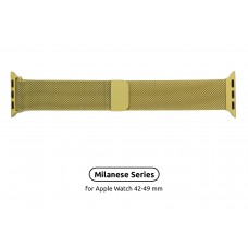 Ремінець ArmorStandart Milanese Loop Band для Apple Watch All Series 42/44/45/49mm Yellow (ARM55261)