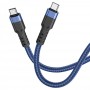 Кабель USB Hoco U110 60W Type-C to Type-C 1.2m