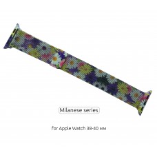 Ремінець ArmorStandart Milanese Loop для Apple Watch All Series 38/40/41mm Flowers Daisy (ARM52965)