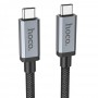 Кабель USB Hoco US06 USB3.2 20Gbps 100W 4K 60Hz 2m Type C to Type C