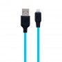 Кабель USB Hoco X21 Plus Silicone Lightning 0.25m