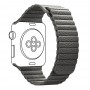 Ремінець ArmorStandart Leather Loop для Apple Watch All Series 38/40/41mm Grey (ARM48654)