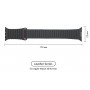 Ремінець ArmorStandart Leather Loop для Apple Watch All Series 38/40/41mm Grey (ARM48654)