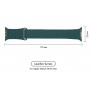 Ремінець ArmorStandart Leather Loop для Apple Watch All Series 38/40/41mm Forest Green (ARM53317)