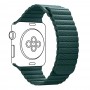 Ремінець ArmorStandart Leather Loop для Apple Watch All Series 38/40/41mm Forest Green (ARM53317)