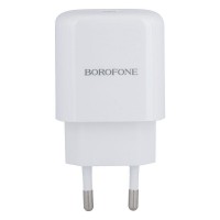 Мережевий Зарядний Пристрій Borofone BN3 Premium PD 20W Type-C to Lightning QC3.0