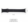 Ремінець ArmorStandart Leather Loop для Apple Watch All Series 38/40/41mm Black (ARM48655)