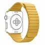 Ремінець ArmorStandart Leather Loop для Apple Watch 42/44/45/49mm Yellow (ARM57842)