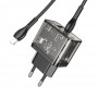 Мережевий Зарядний Пристрій Hoco N34 Dazzling PD20W+QC3.0 Type-C to Lightning