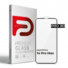 Захисне скло ArmorStandart Pro 3D для Apple iPhone 14 Pro Max Black (ARM66356)