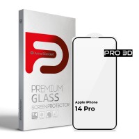 Захисне скло ArmorStandart Pro 3D для Apple iPhone 14 Pro Black (ARM66355)