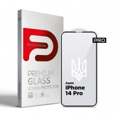 Захисне скло ArmorStandart Pro 3D LE для Apple iPhone 14 Pro Black (ARM65658)