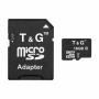 Карта Пам'яті T&amp;G MicroSDHC 16gb UHS-1 10 Class &amp; Adapter