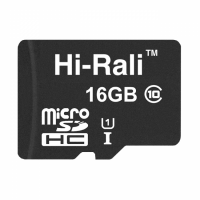 Карта Пам'яті  Hi-Rali MicroSDHC 16gb UHS-1 10 Class