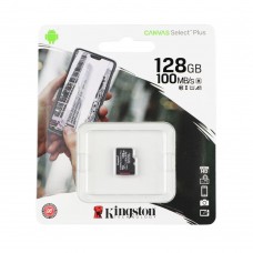 Карта Пам'яті Kingston Canvas Select Plus microSDXC (UHS-1) 128gb 10 Class