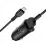 Автомобільний Зарядний Пристрій Hoco Z39 QC3.0 Lightning 2USB