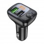 FM-трансмітер Borofone BC41 Eminency QC3.0 Car BT FM transmitter