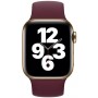 Силиконовый монобраслет STR Solo Loop for Apple Watch 41/40/38 mm (Размер L) - Black