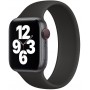 Силиконовый монобраслет STR Solo Loop for Apple Watch 41/40/38 mm (Размер L) - Black