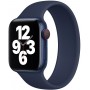 Силиконовый монобраслет STR Solo Loop for Apple Watch 41/40/38 mm (Размер L) - Black