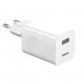 Мережевий зарядний пристрій Baseus Home Charger 1USB QC3.0 12V/2A White (CCALL-BX02)