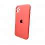 Чохол для смартфона Silicone Full Case AA Camera Protect for Apple iPhone 11 Pro Max кругл 18,Peach (FullAAKPi11PM-18)