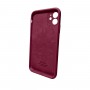 Чохол для смартфона Silicone Full Case AA Camera Protect for Apple iPhone 11 Pro Max кругл 47,Plum (FullAAKPi11PM-47)