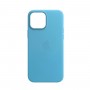 Чохол для смартфона Leather AAA Full Magsafe IC for iPhone 14 Pro Max Sky Blue (Leat14PMSkyBlue)