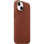 Чохол для смартфона Leather AAA Full Magsafe IC for iPhone 15 Saddle Brown (Leat15SaddleBrown)