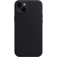Чохол для смартфона Leather AAA Full Magsafe IC for iPhone 15 Black (Leat15Black)