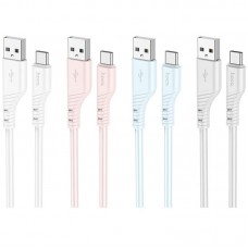 Дата кабель Hoco X97 Crystal color USB to Type-C (1m)