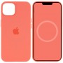 Чохол Silicone case (AAA) full with Magsafe and Animation для Apple iPhone 15 Plus (6.7