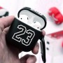 Силіконовий футляр Brand для навушників AirPods 1/2 + карабін