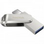 Flash SanDisk USB 3.1 Ultra Dual Luxe Type-C 256Gb (150 Mb/s) (SDDDC4-256G-G46)