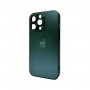 Чохол для смартфона AG Glass Matt Frame Color Logo for Apple iPhone 11 Pro Max Cangling Green (AGMattFrameiP11PMGreen)