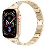 Металлический ремешок STR 3-bead Diamond Metal Band for Apple Watch 41/40/38 mm - Black