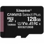 microSDXC (UHS-1) Kingston Canvas Select Plus 128Gb class 10 А1 (R-100MB/s) (adapter SD) (SDCS2/128GB)