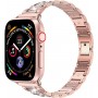 Металлический ремешок STR 3-bead Diamond Metal Band for Apple Watch 49/45/44/42 mm - Black