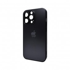 Чохол для смартфона AG Glass Matt Frame Color Logo for Apple iPhone 11 Pro Graphite Black (AGMattFrameiP11PBlack)