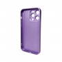 Чохол для смартфона AG Glass Matt Frame Color Logo for Apple iPhone 15 Pro Max Light Purple (AGMattFrameiP15PMLPurple)