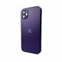 Чохол для смартфона AG Glass Matt Frame Color Logo for Apple iPhone 11 Deep Purple (AGMattFrameiP11Purple)