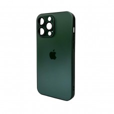 Чохол для смартфона AG Glass Matt Frame Color Logo for Apple iPhone 14 Pro Max Cangling Green (AGMattFrameiP14PMGreen)