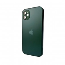 Чохол для смартфона AG Glass Matt Frame Color Logo for Apple iPhone 11 Cangling Green (AGMattFrameiP11Green)