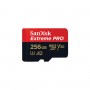 microSDXC (UHS-1 U3) SanDisk Extreme Pro A2 256Gb class 10 V30 (R200MB/s,W140MB/s) (adapter) (SDSQXCD-256G-GN6MA)