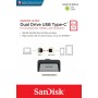 Flash SanDisk USB 3.1 Ultra Dual Type-C 64Gb (150 Mb/s) (SDDDC2-064G-G46)