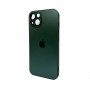 Чохол для смартфона AG Glass Matt Frame Color Logo for Apple iPhone 14 Cangling Green (AGMattFrameiP14Green)