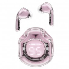 Навушники ACEFAST T8 Crystal color (2) bluetooth earbuds Lotus Pink (AFT8LP)